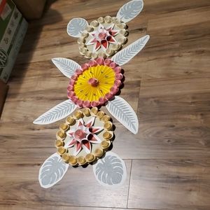Flowers wall decor